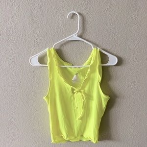Lime Green Top